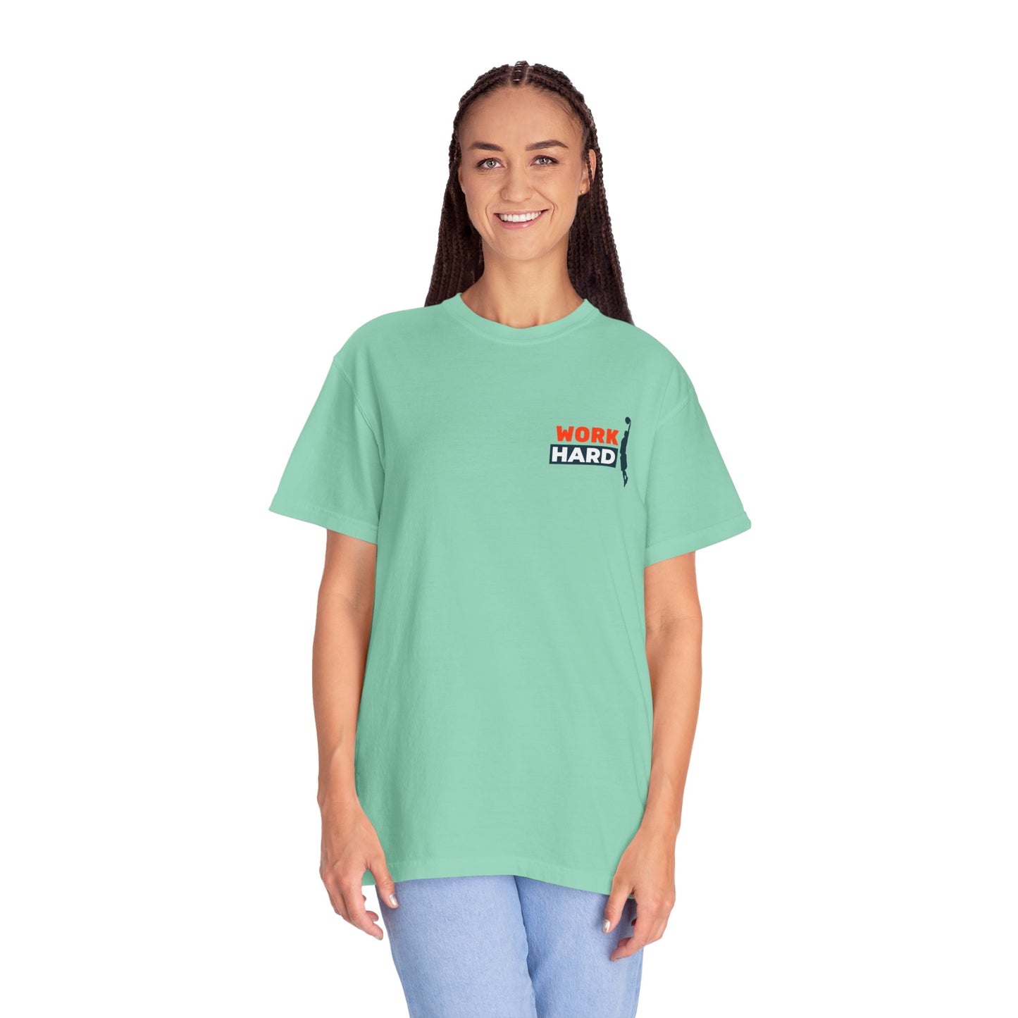 Work Hard Unisex Garment-Dyed T-shirt