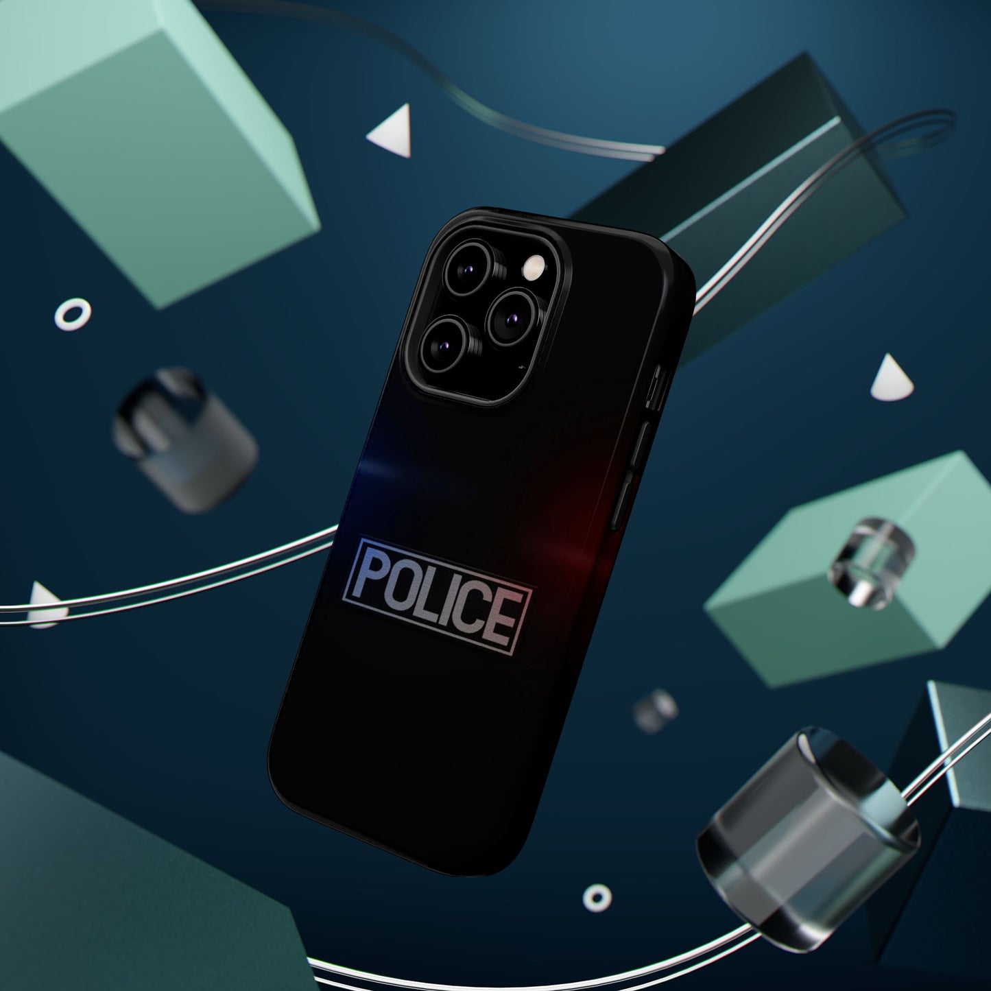Police Magnetic Phone Case