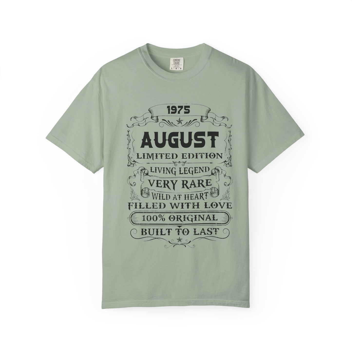 Vintage Typography Tee - Living Legend Birthday T-Shirt