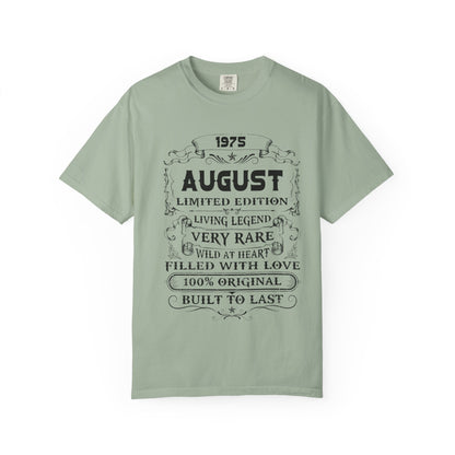 Vintage Typography Tee - Living Legend Birthday T-Shirt