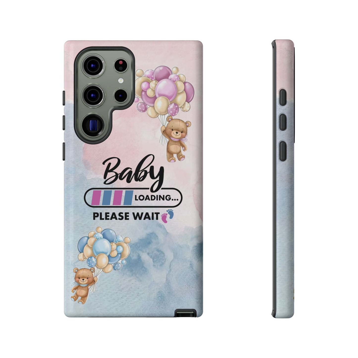 Cute Baby Loading Tough Case - Maternity Phone Cover