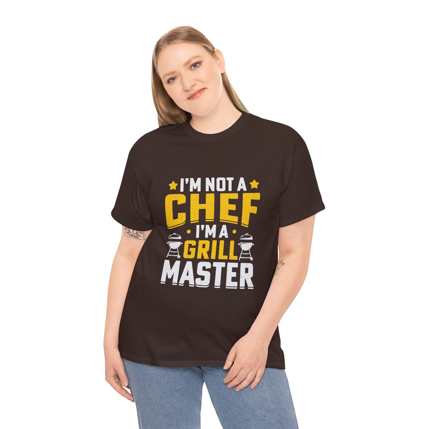 Grill Master Unisex Heavy Cotton Tee - Perfect Gift for BBQ Lovers