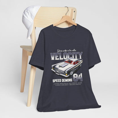 Stories Written In Tire Rubber Velocity Tee