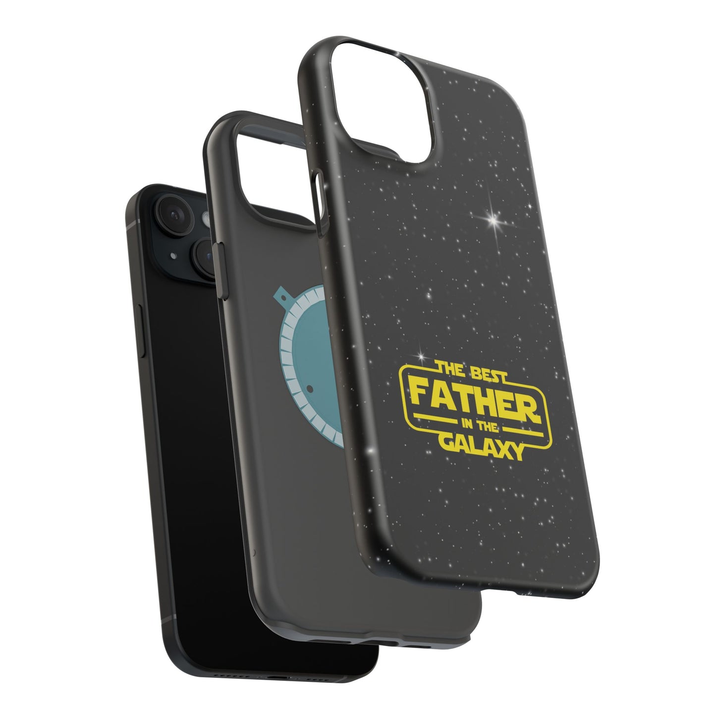 Galaxy-Themed iPhone Magnetic Case - Perfect Gift for the Best Father
