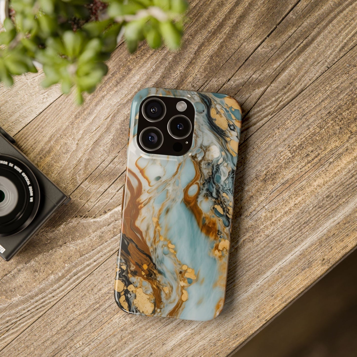 Elegant Marble Slim iPhone Case