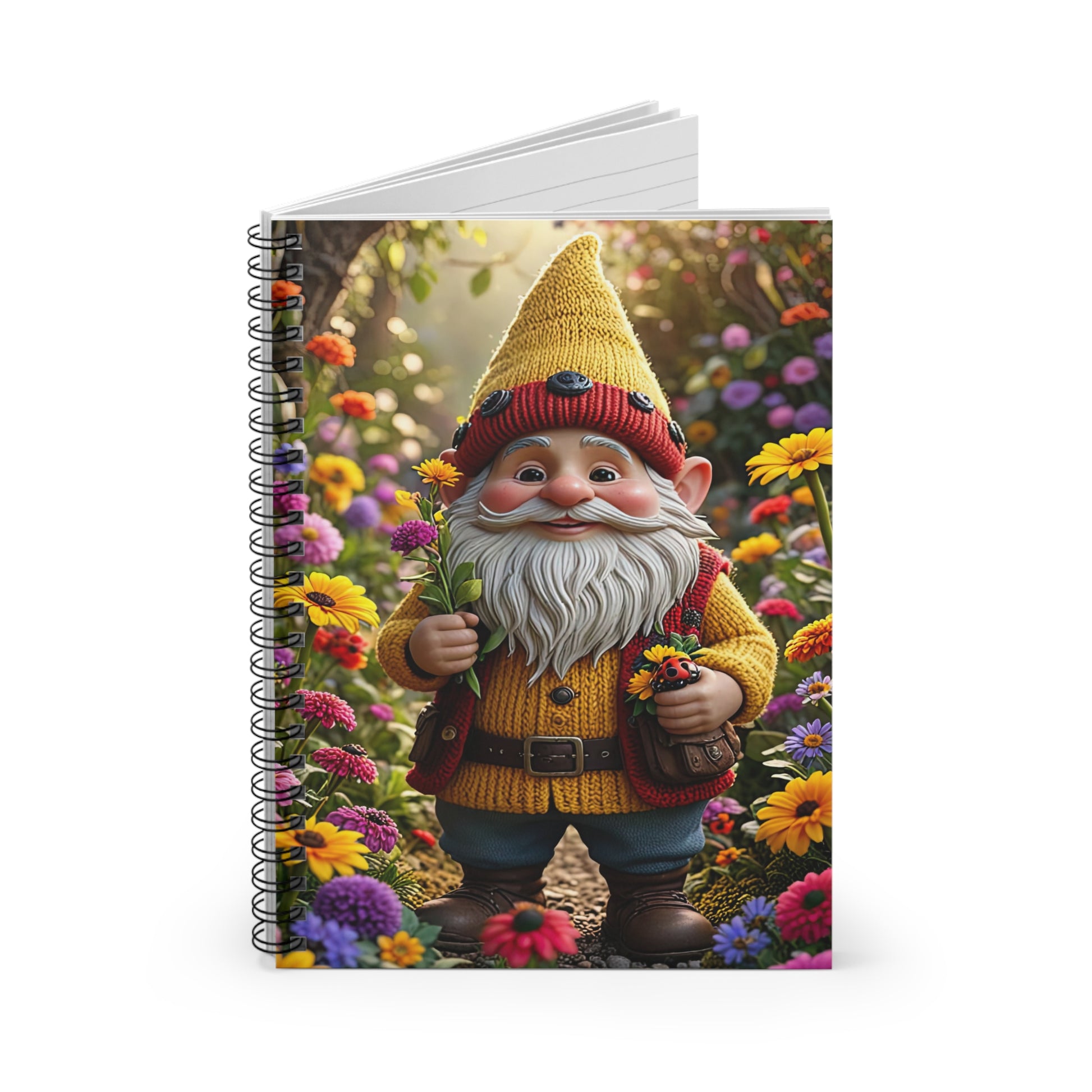 The Gnome Garden Dream Journal, Magical Ruled Notebook