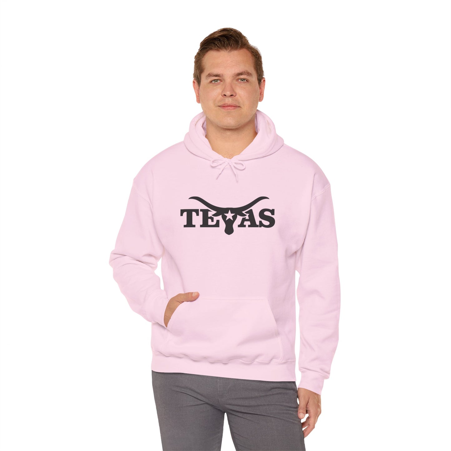 Texas Longhorns Unisex Heavy Blend Hooded Sweatshirt - Casual Comfort and Style