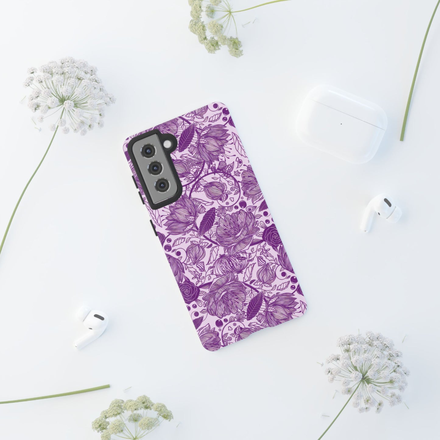 Graphical Garden: Purple Edition Tough Cases