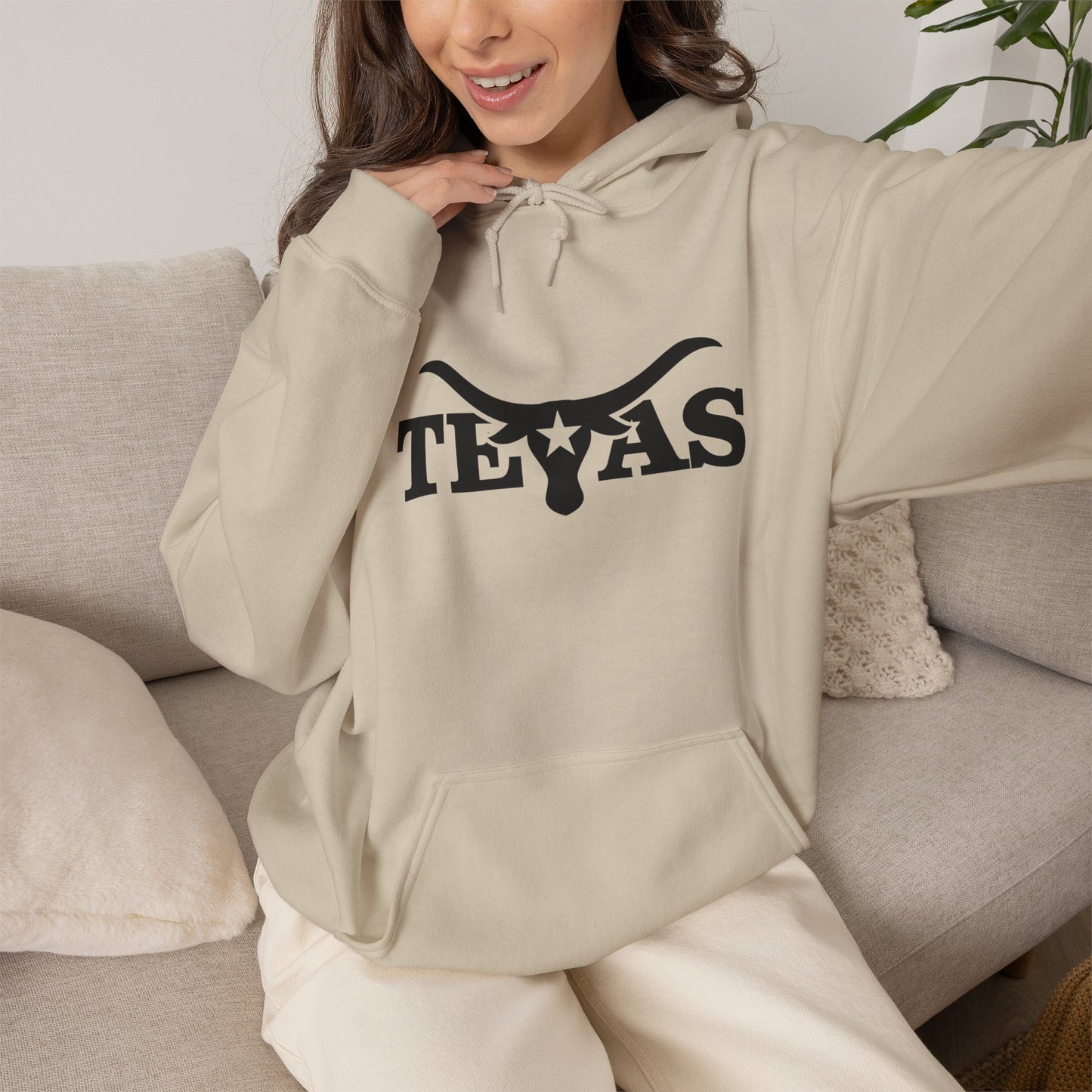 Texas Longhorns Unisex Heavy Blend Hooded Sweatshirt - Casual Comfort and Style