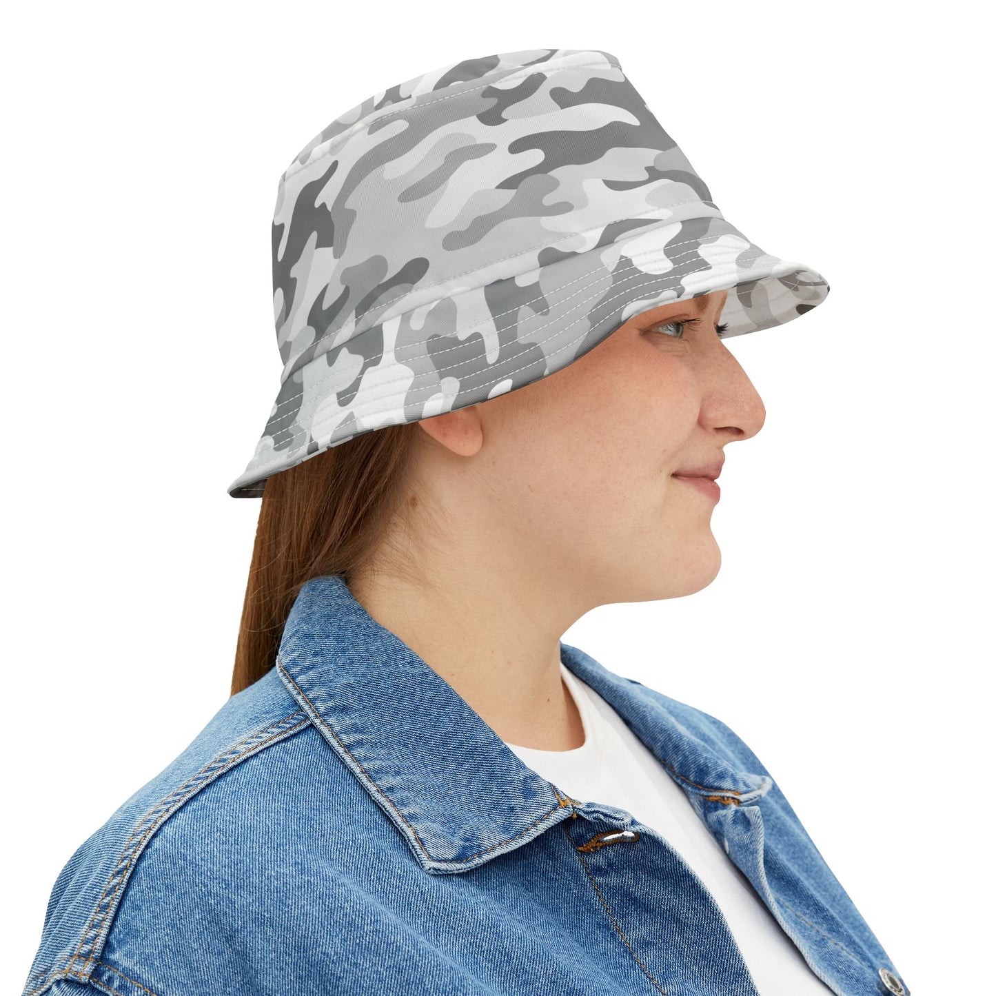 Snow Shadow Bucket Hat (AOP)