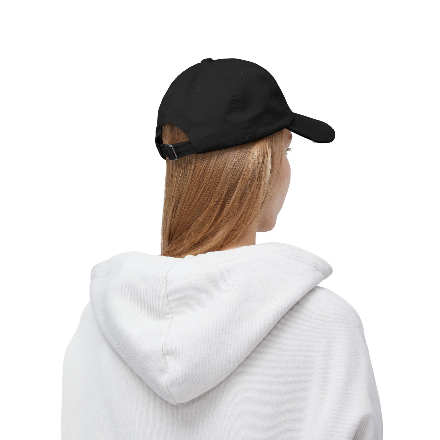 Unisex Distressed Cap - Explore the Mountain Adventure Hat