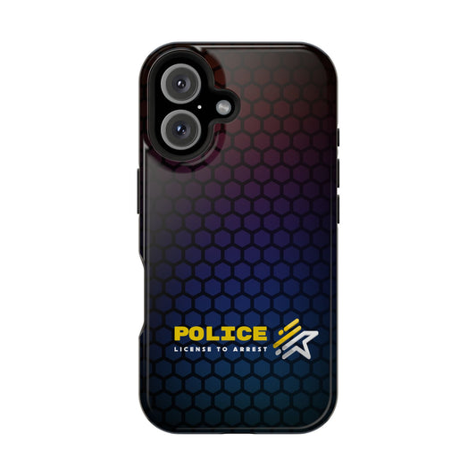 Police Magnetic iPhone Cases, License To Arrest
