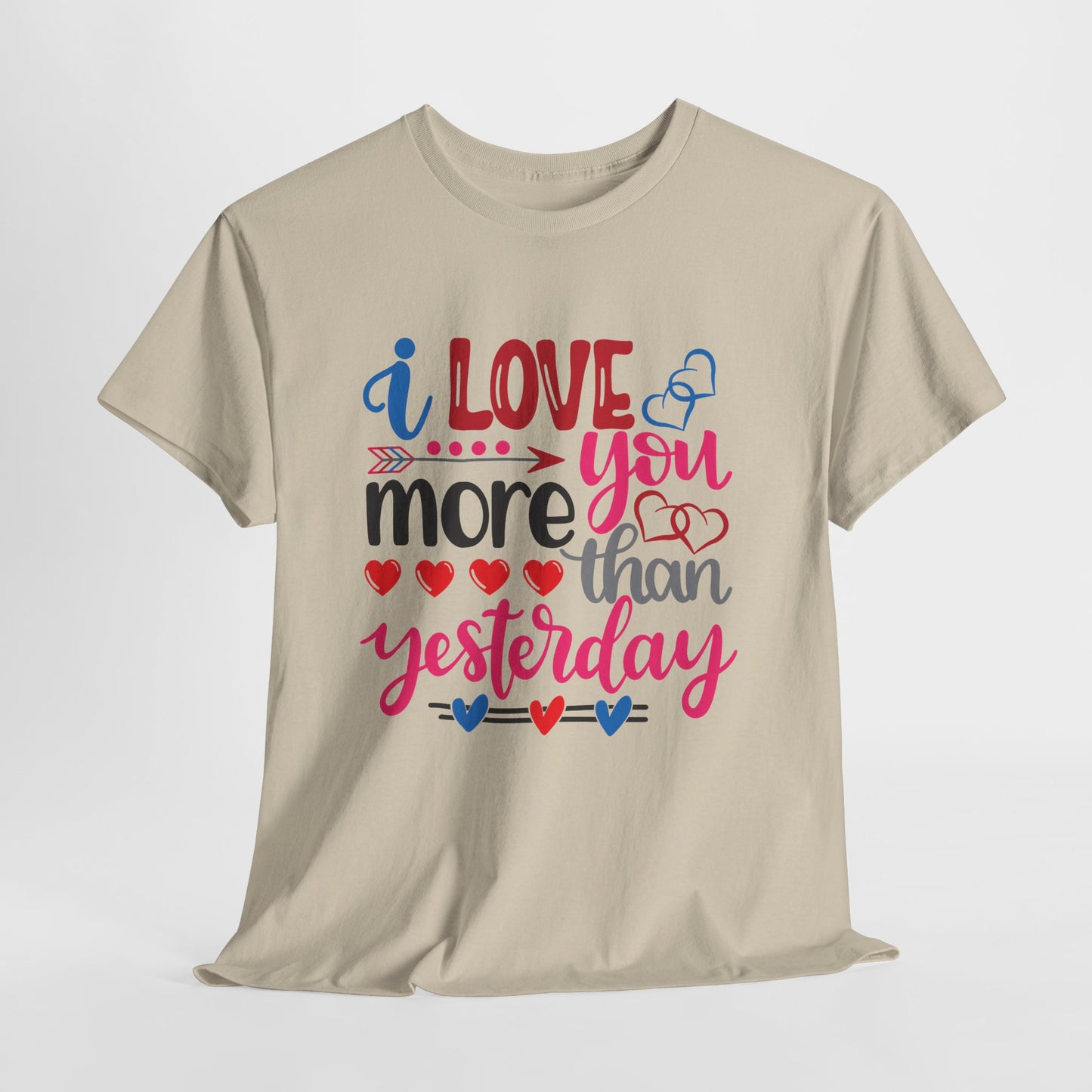 I Love You More Than  Tee, Anniversary Gift Shirt
