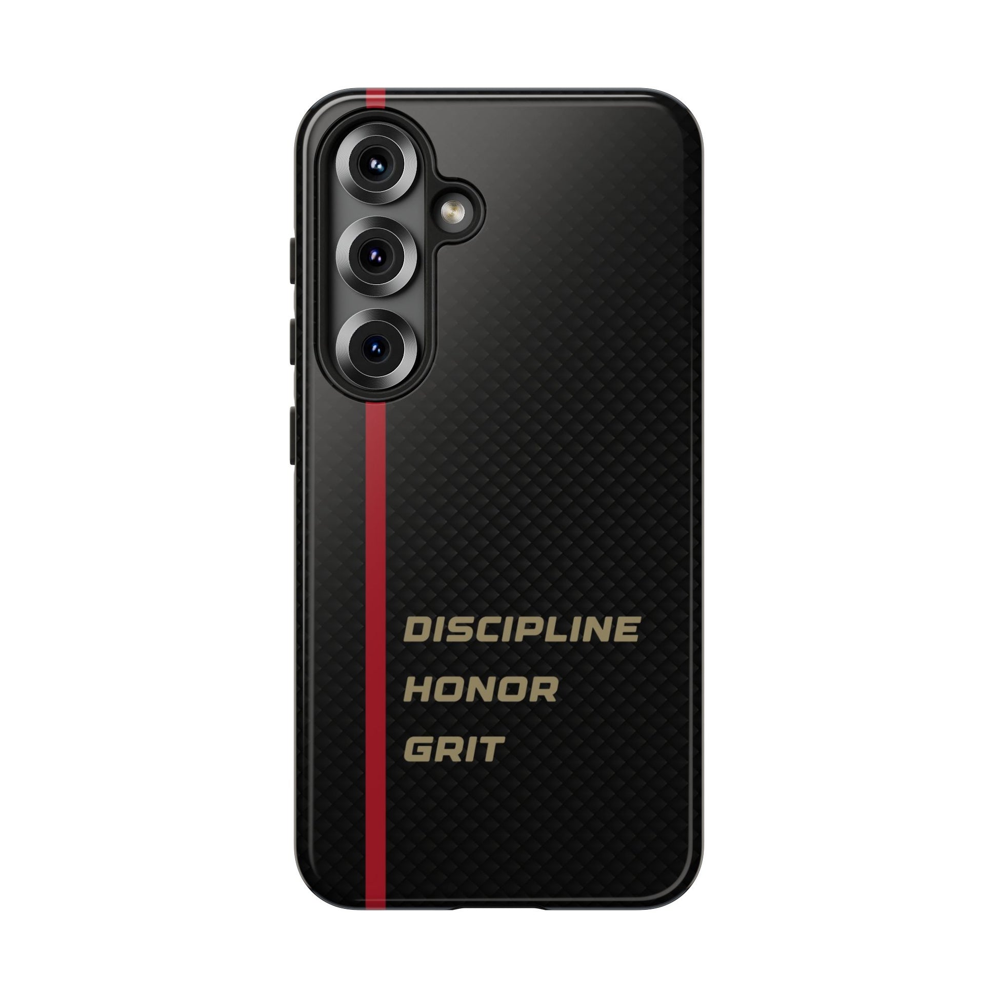 Discipline, Honor, Grit Impact-Resistant Phone Case