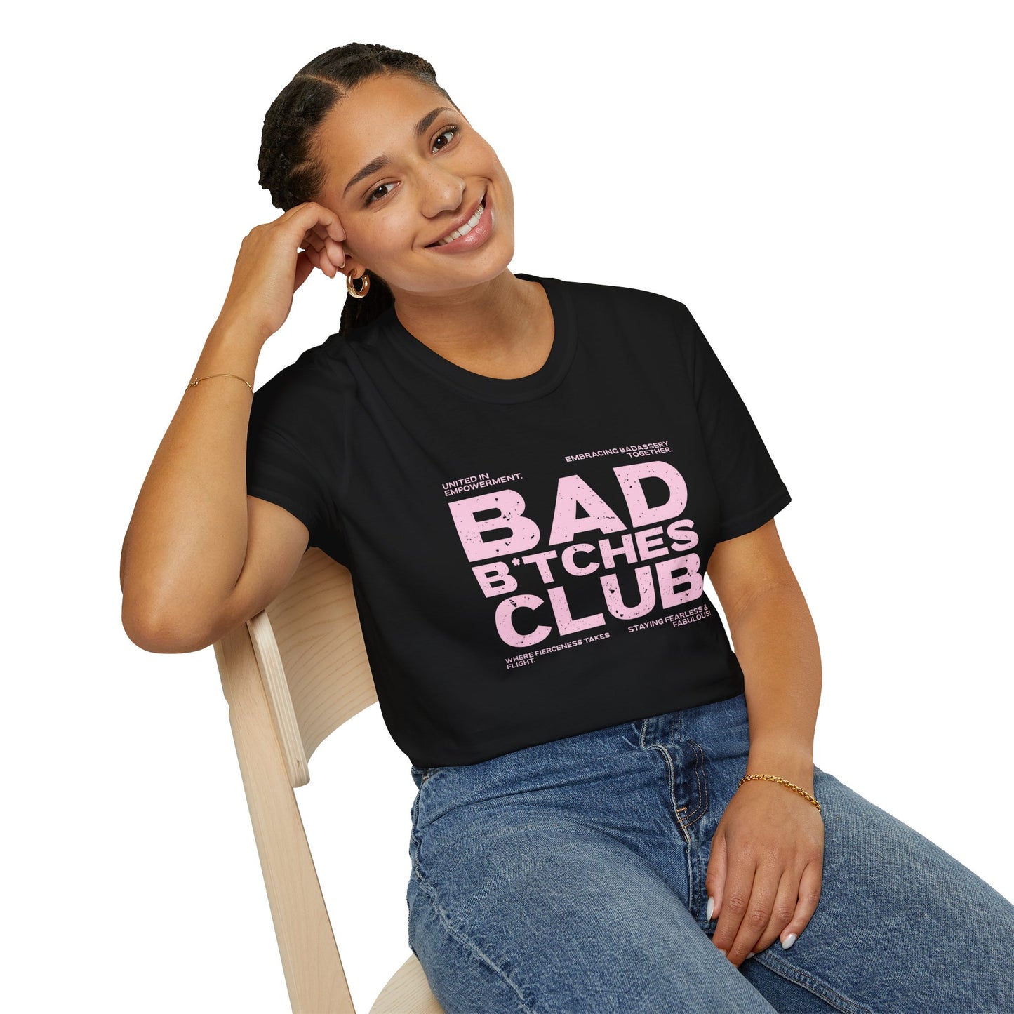 Bad B*tches Club Unisex Softstyle T-Shirt