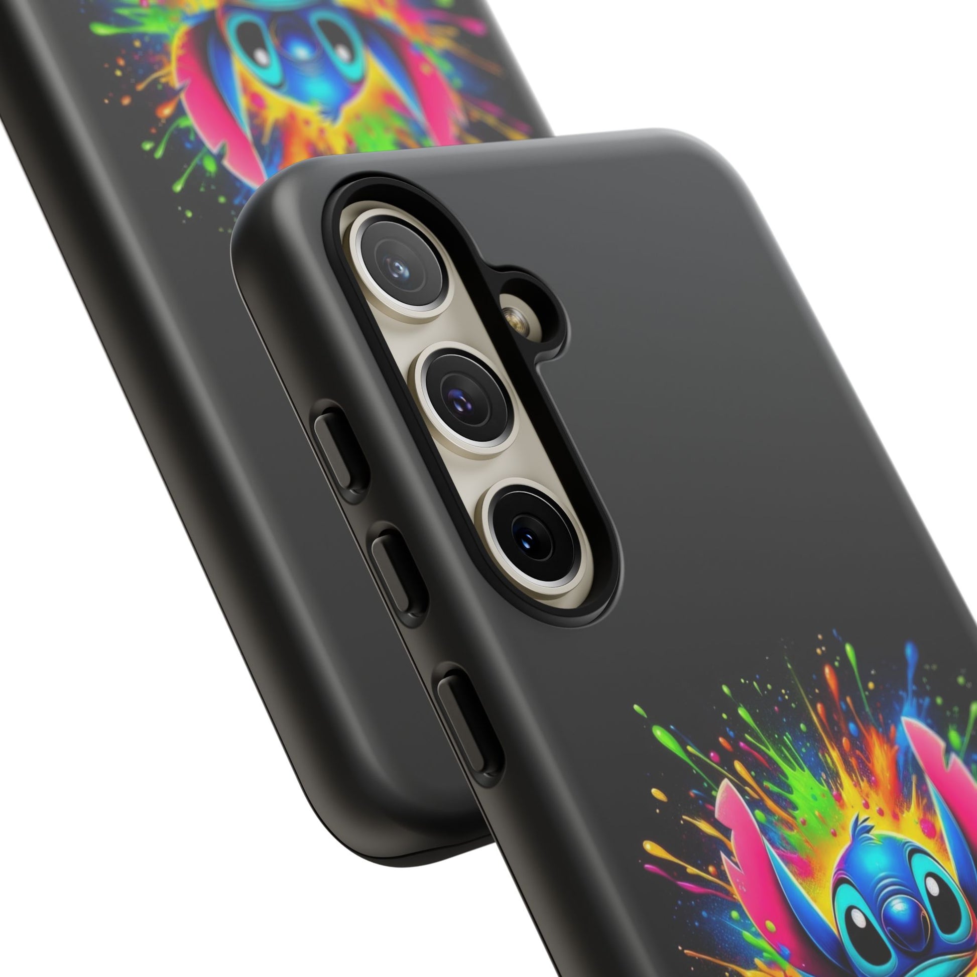 Colorful Samsung Cartoon Phone Cases, Stitch Phone Cover