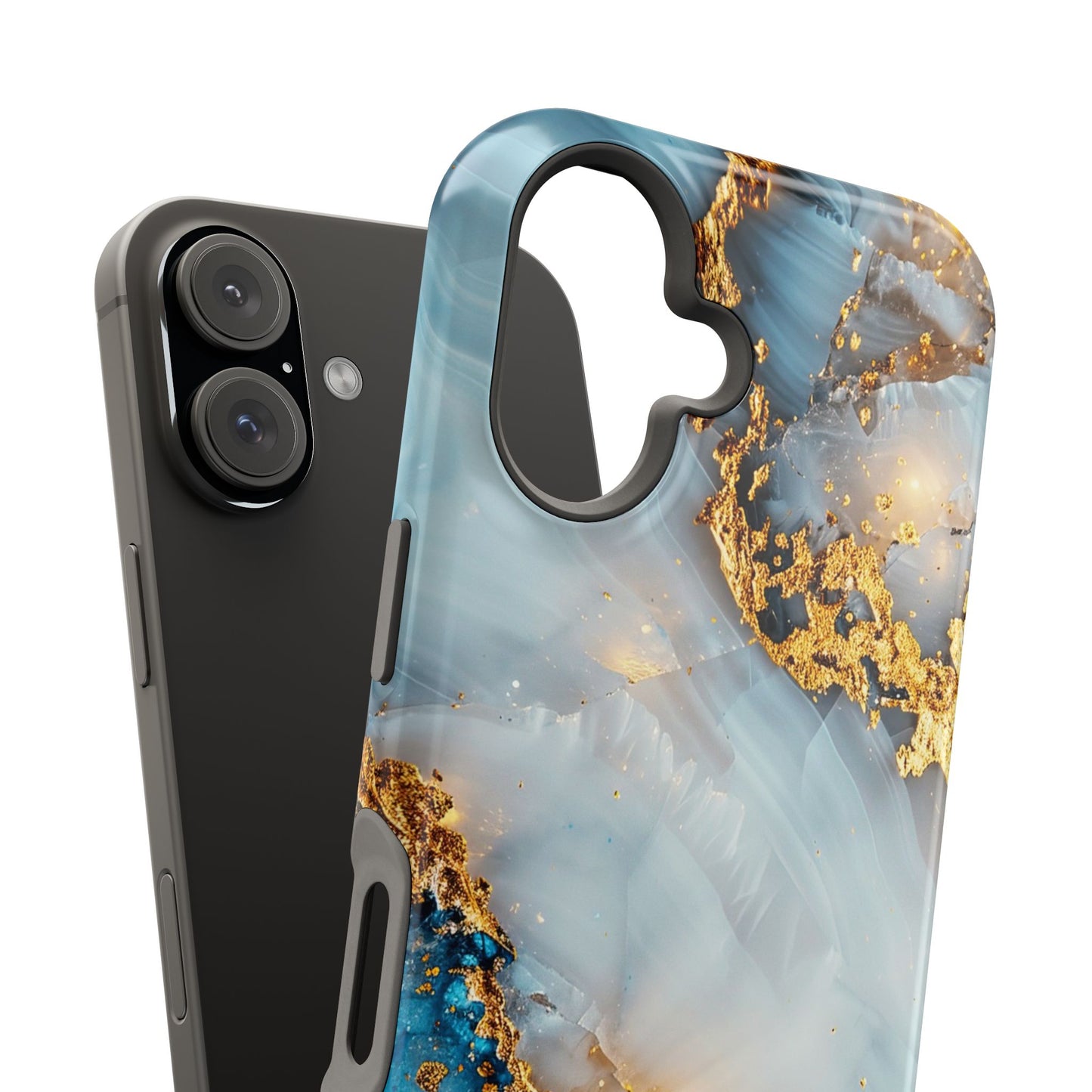 Marble Luxe Magnetic iPhone Cases, Elegant Design