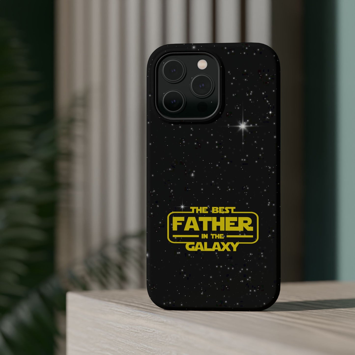 Galaxy-Themed iPhone Magnetic Case - Perfect Gift for the Best Father