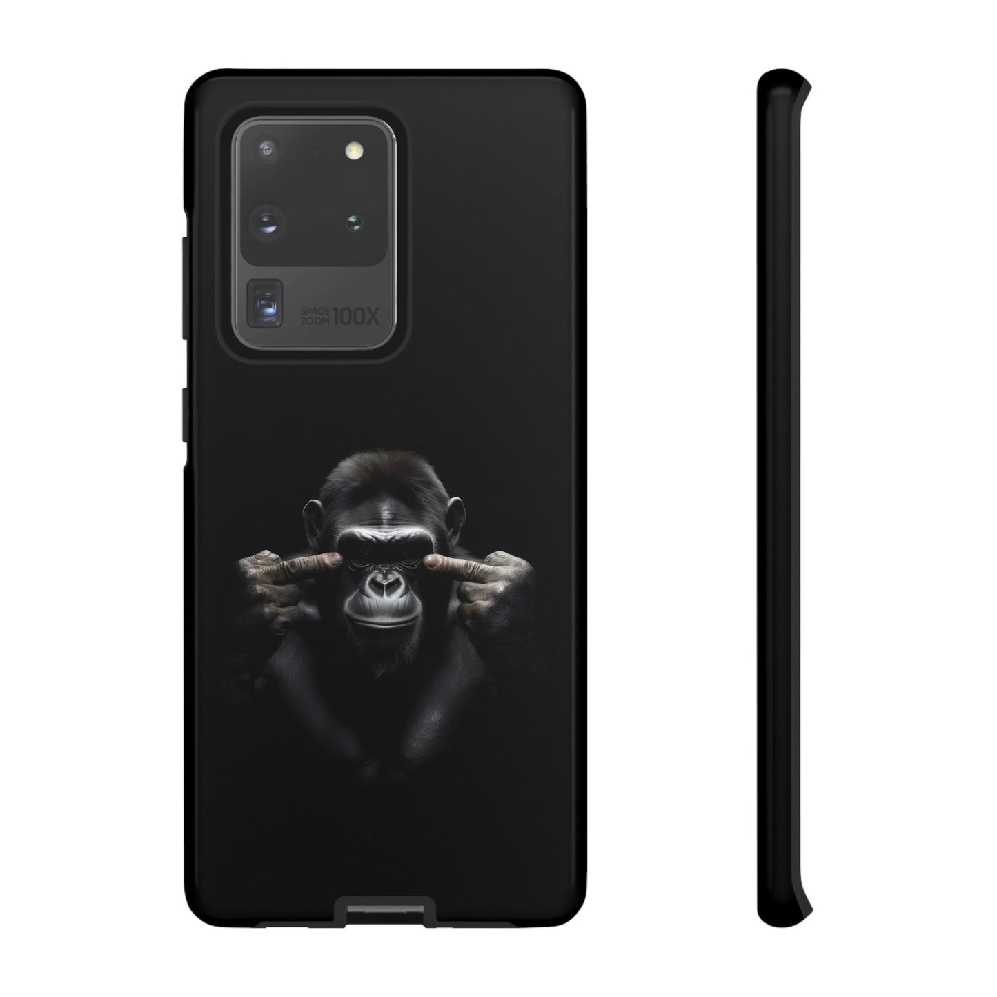 Edgy Gorilla Samsung  Phone Case - Funny Gift for Animal Lovers