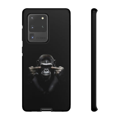 Edgy Gorilla Samsung  Phone Case - Funny Gift for Animal Lovers