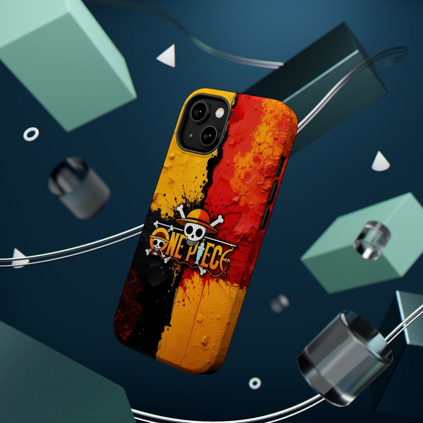 One Piece Vibrant Magnetic iPhone Cases, Anime Accessories