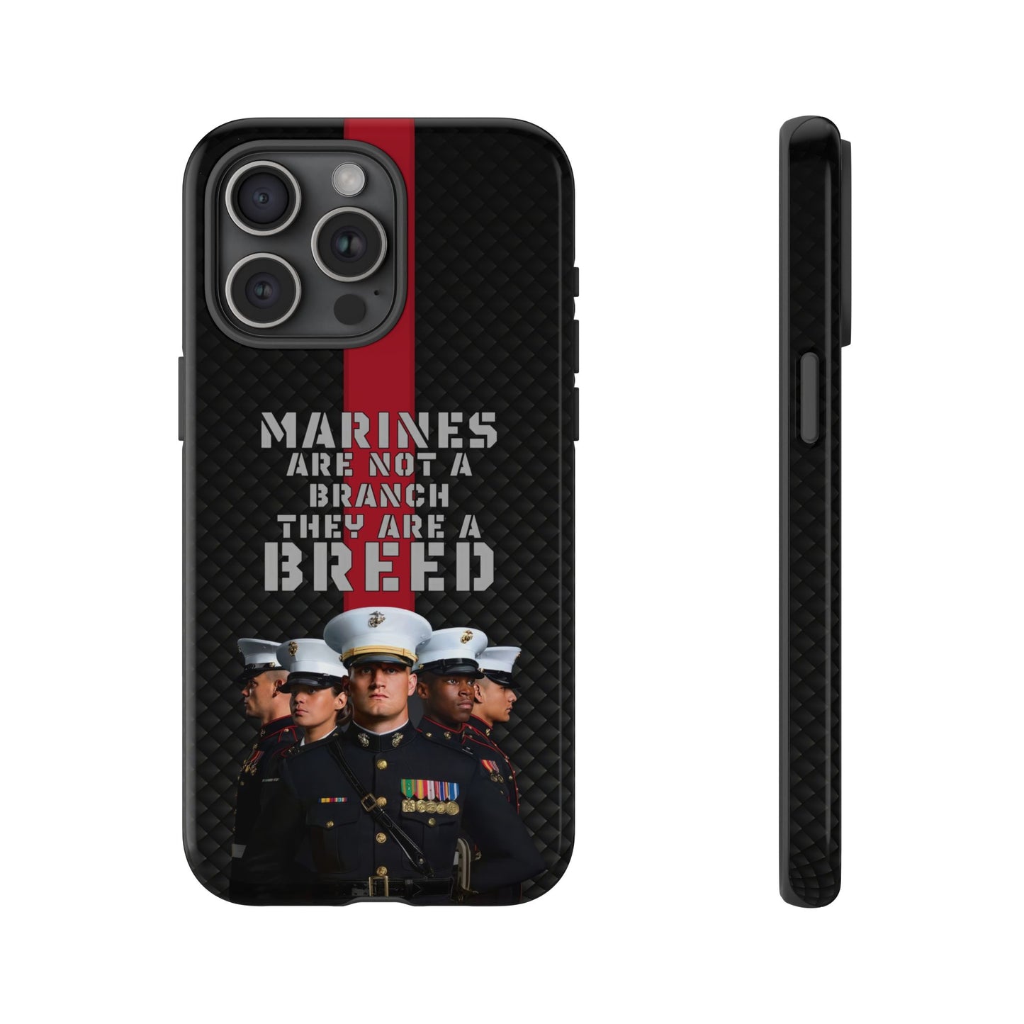 Marine Corps Tough iPhone Case - Proud Military Supporter