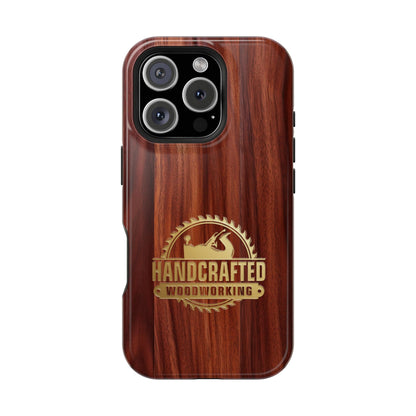 Woodworking Logo Magnetic iPhone Case