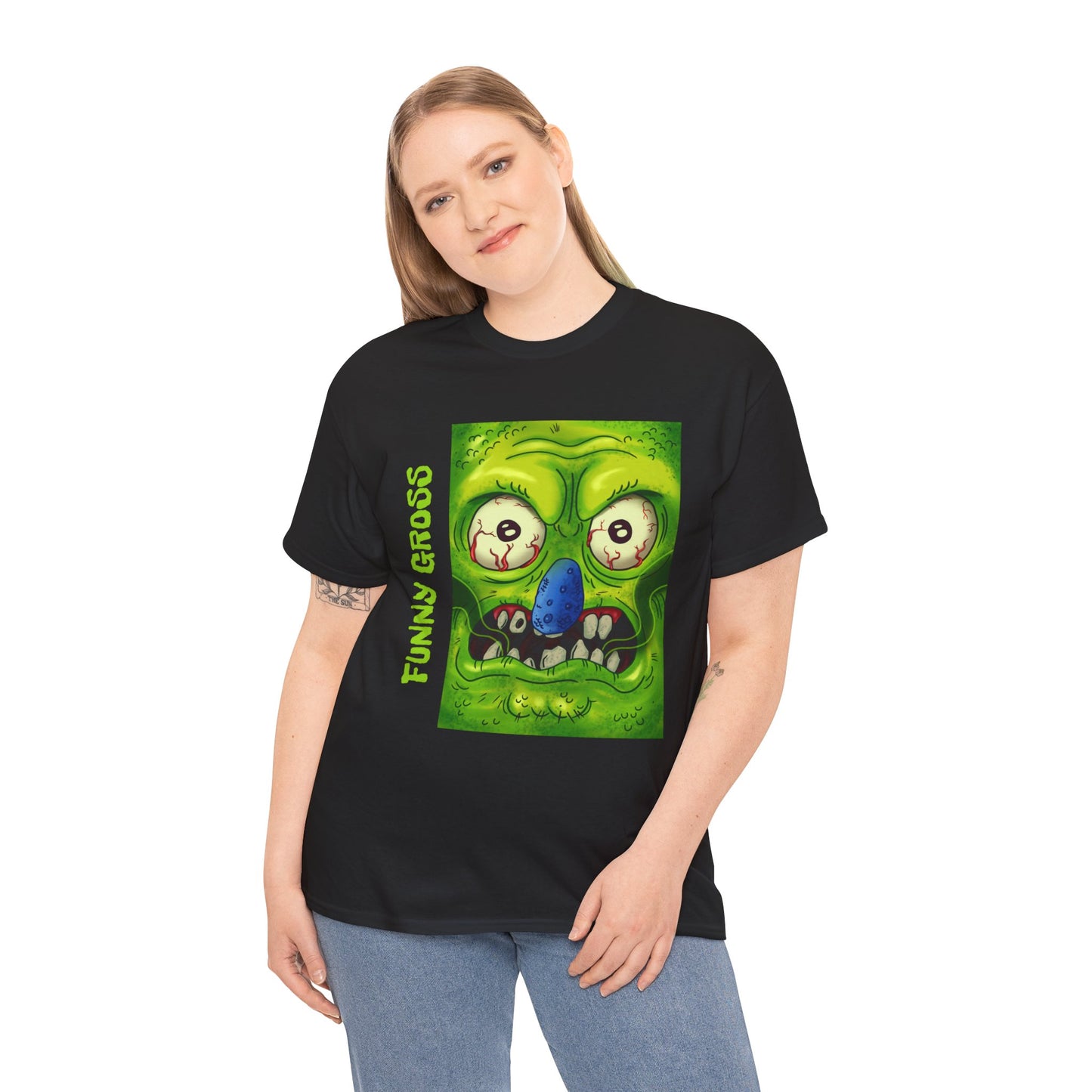 Funny Gross Unisex Heavy Cotton Tee