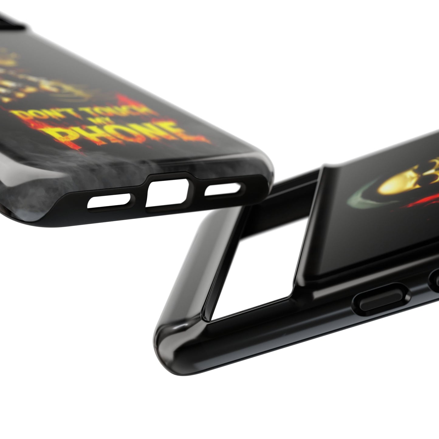 Skull Design Google Pixel Phone Case, Don't Touch My Phone Mobile Cover