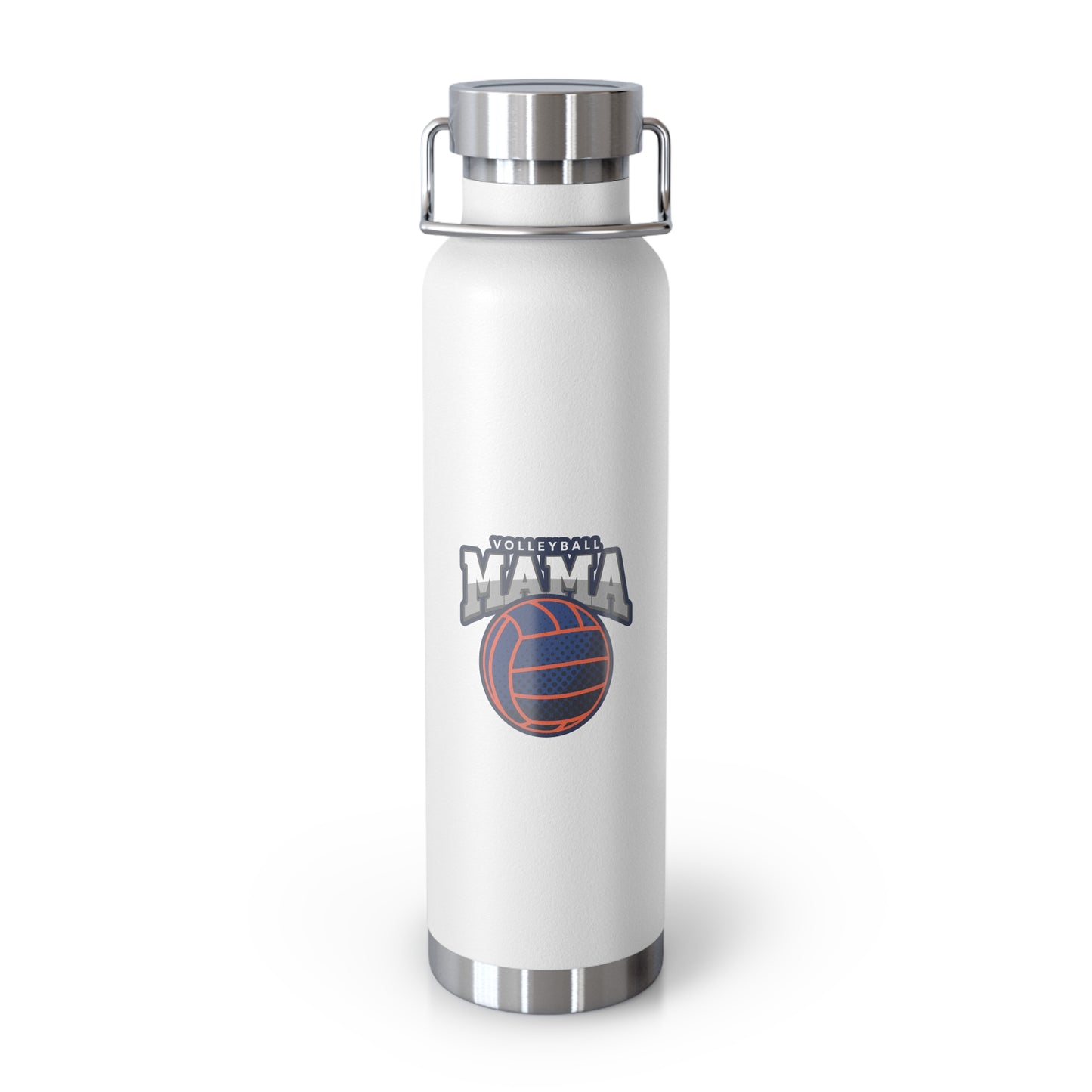 Volleyball Mama Copper Vacuum Insulated Bottle, 22oz