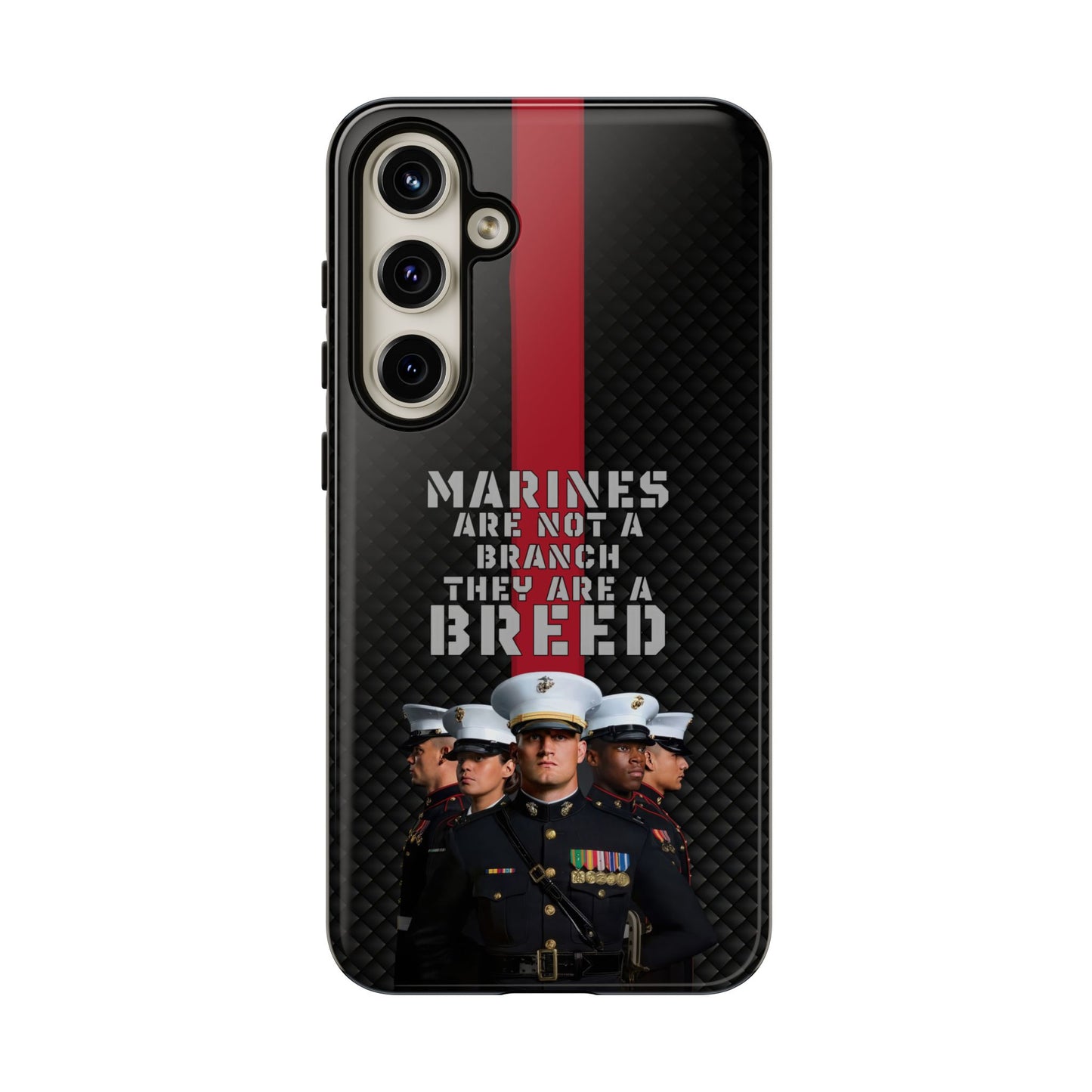 Marine Corps Samsung Tough Phone Case - Proud Military Supporter