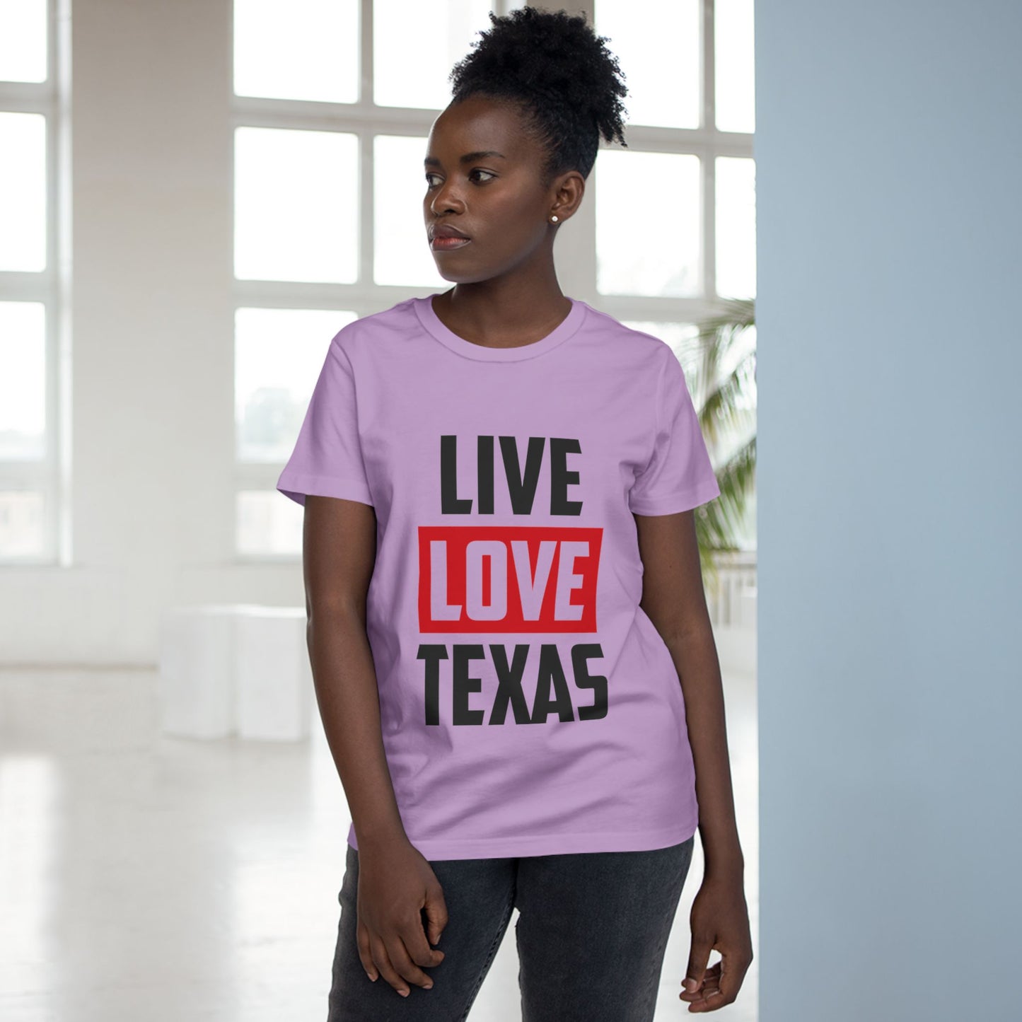 Live Love Texas Women's Tee - Casual Summer Shirt