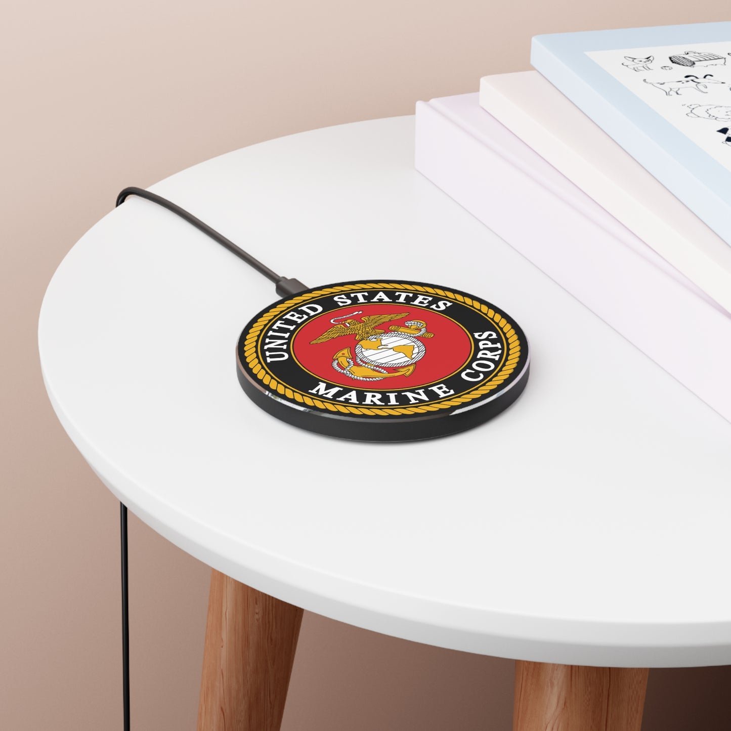 U.S. Marine Corps Wireless Charger