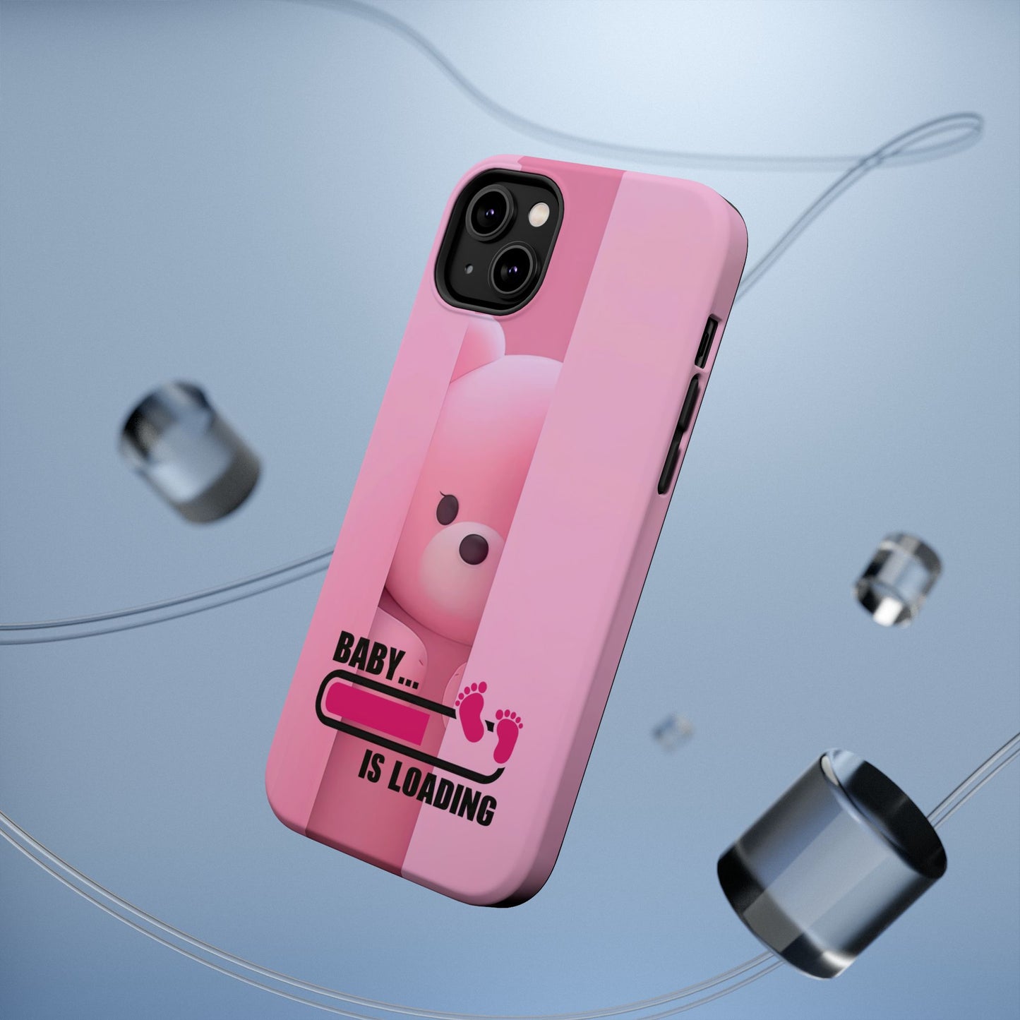 Cute Baby Loading Magnetic Phone Case, Expecting Parents Gift