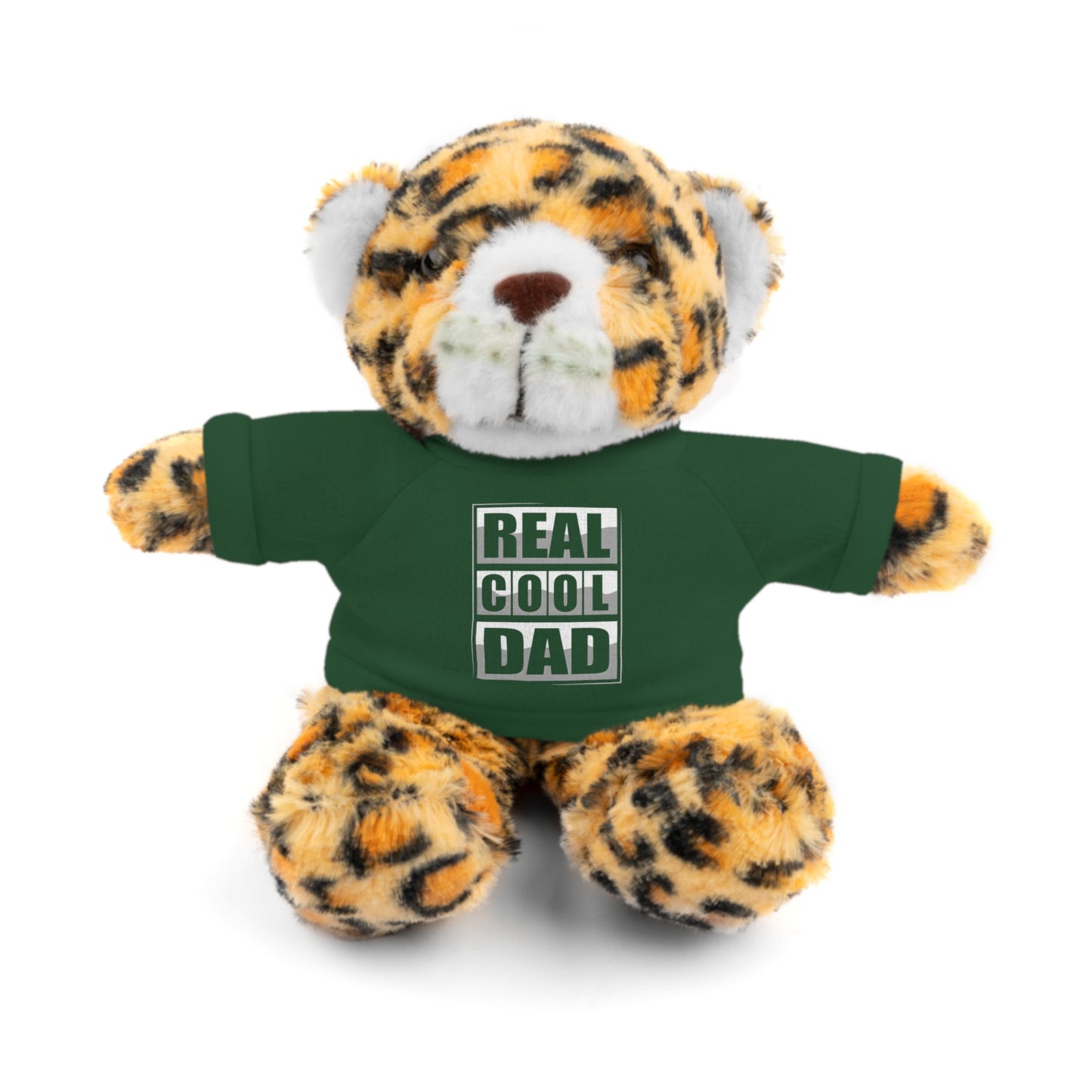 Stuffed Animal Toy with Tee - Real Cool Dad Cuddly Plush for Dads