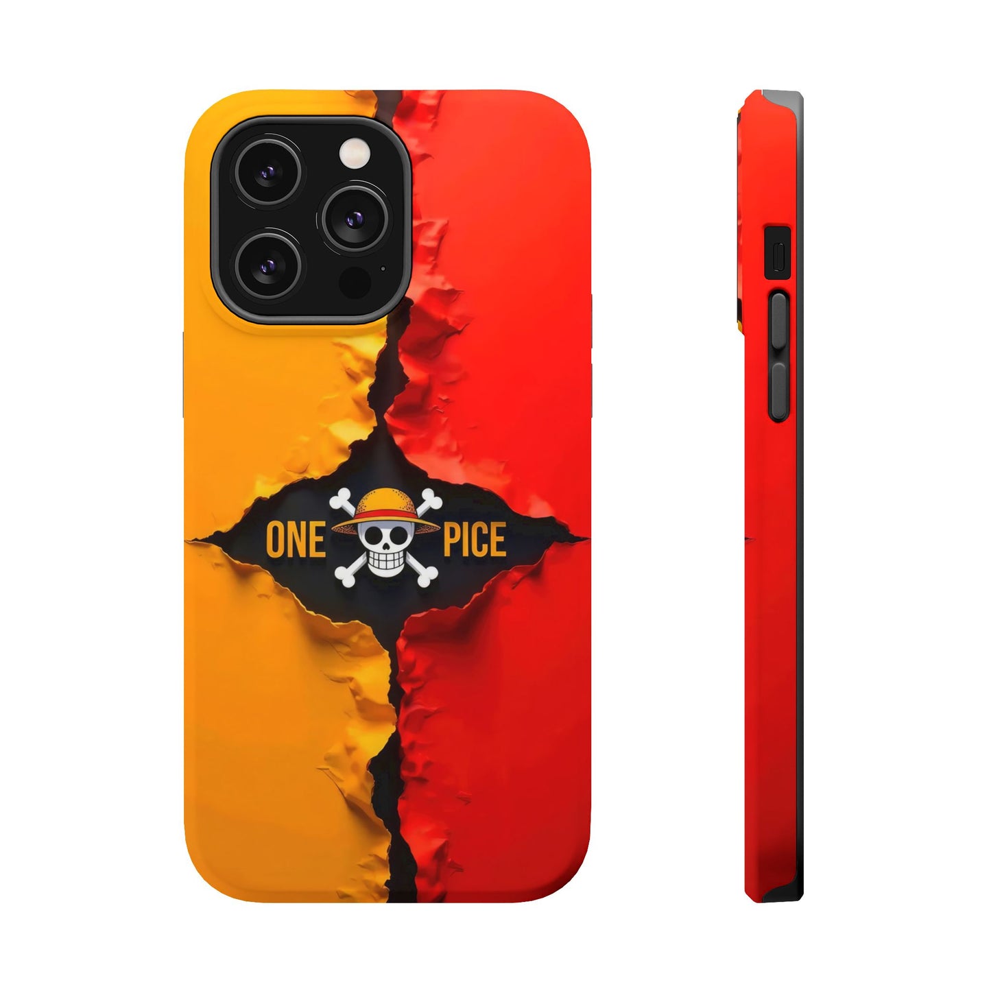 Bold One Piece Magnetic Tough Cases, Anime Phone Cover