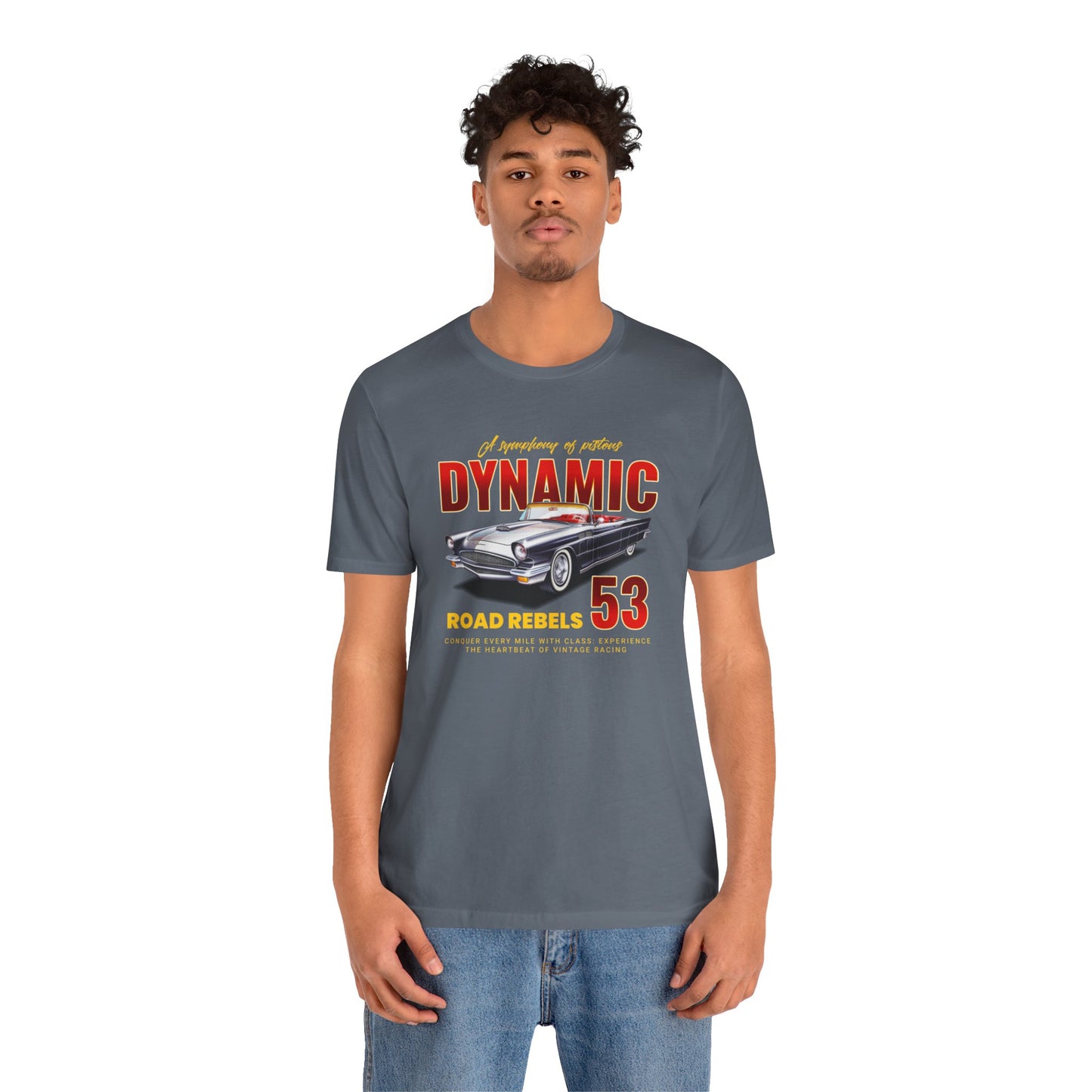 A Symphony Of Pistons Dynamic Unisex Jersey Short Sleeve Tee