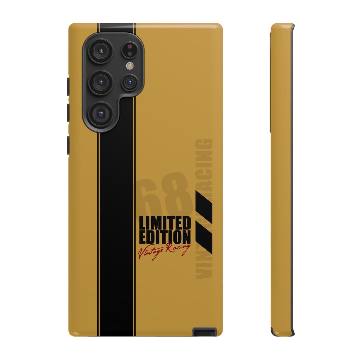 Vintage Racing 68 Tough Case, Retro Racecar Design