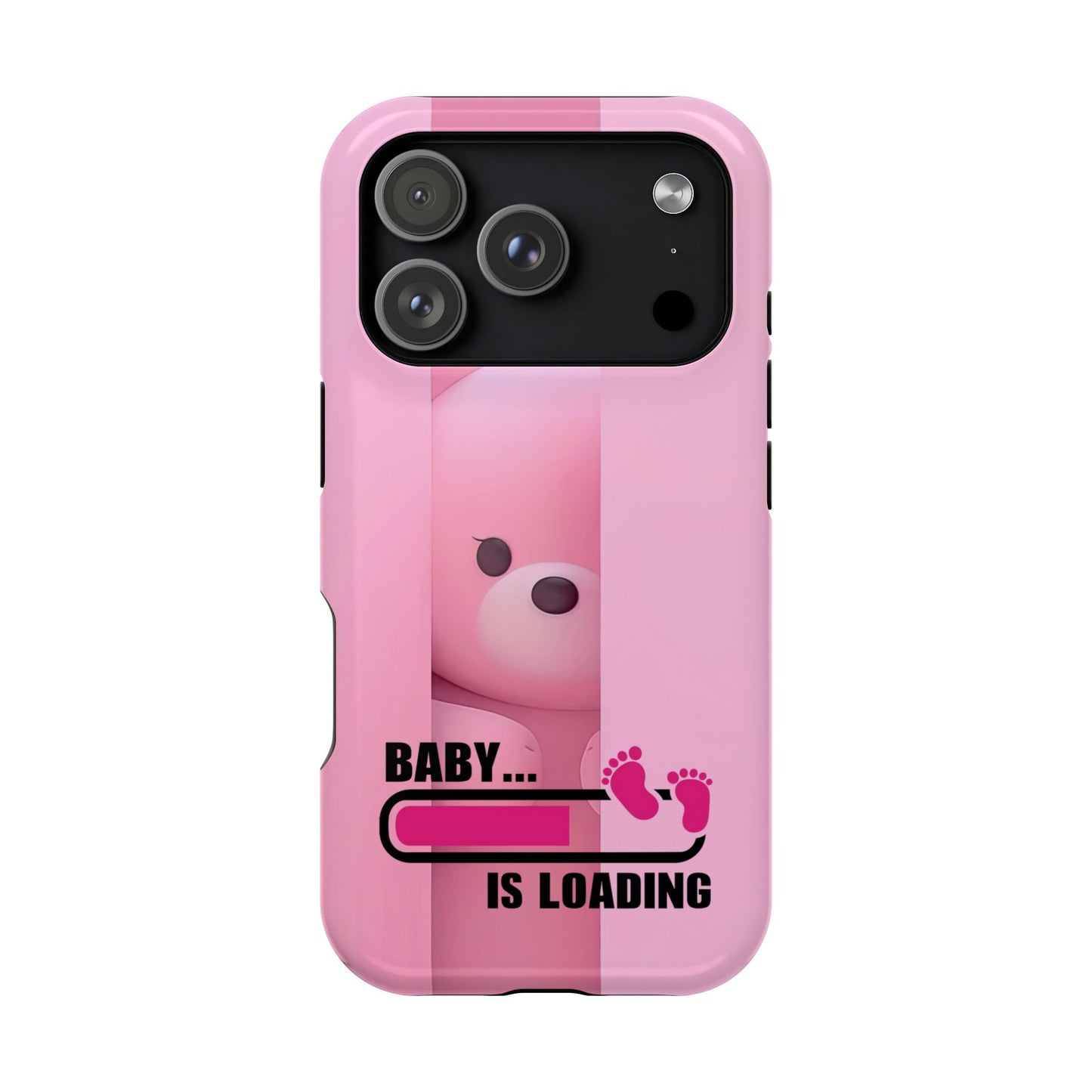 Cute Baby Loading Magnetic Phone Case, Expecting Parents Gift