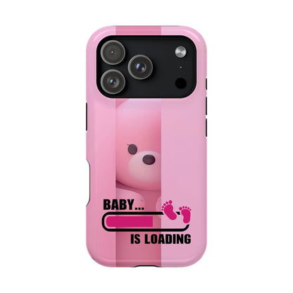 Cute Baby Loading Magnetic Phone Case, Expecting Parents Gift