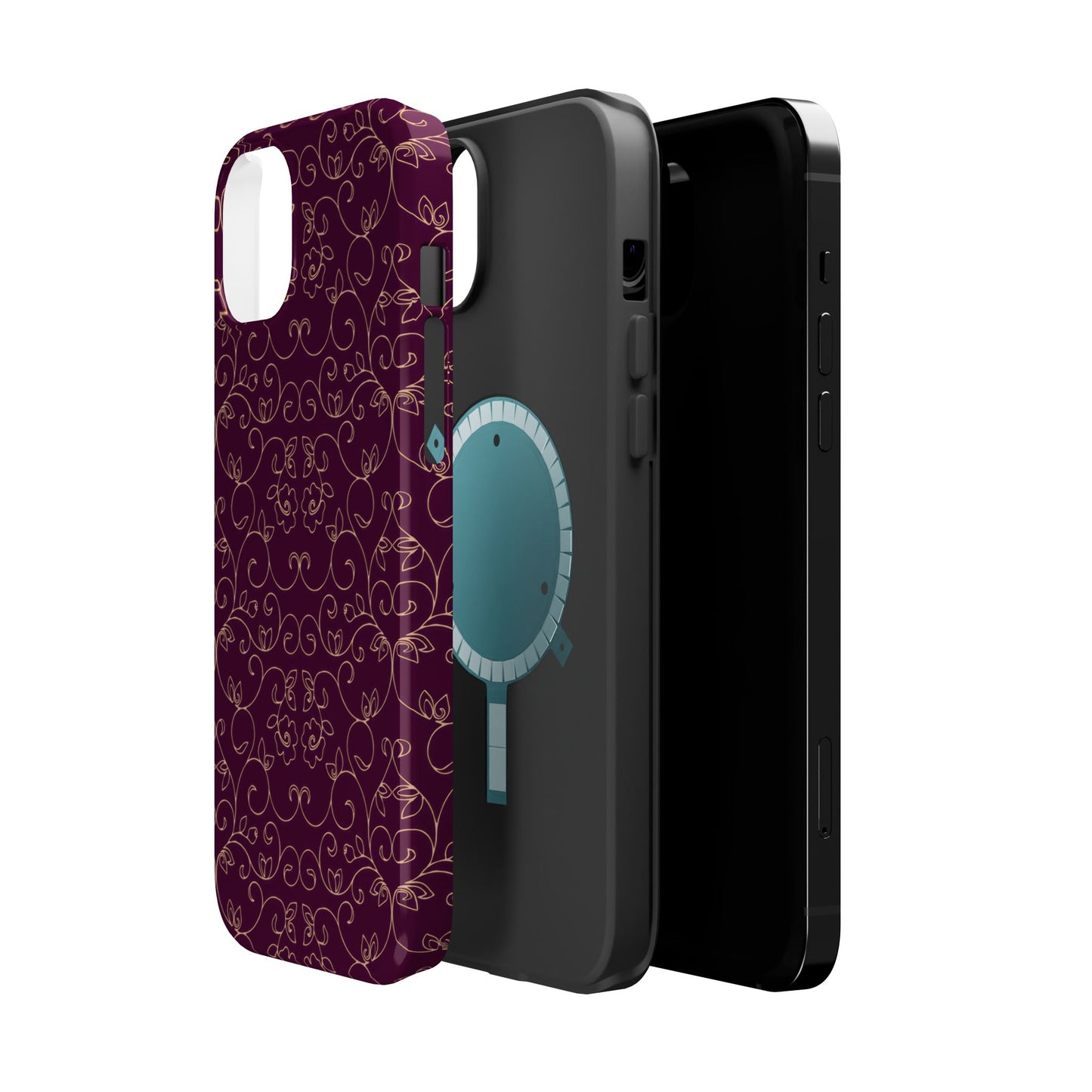 Luxury Serial Magnetic Phone Case, Royal