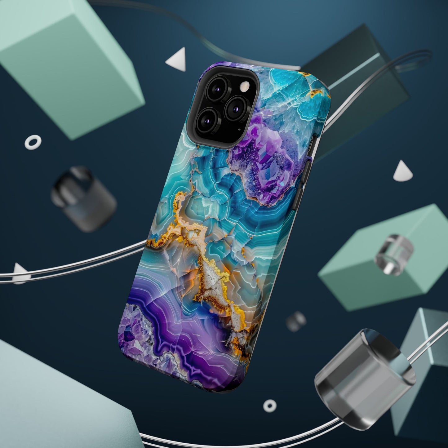 Turquoise Veil Magnetic Phone Case