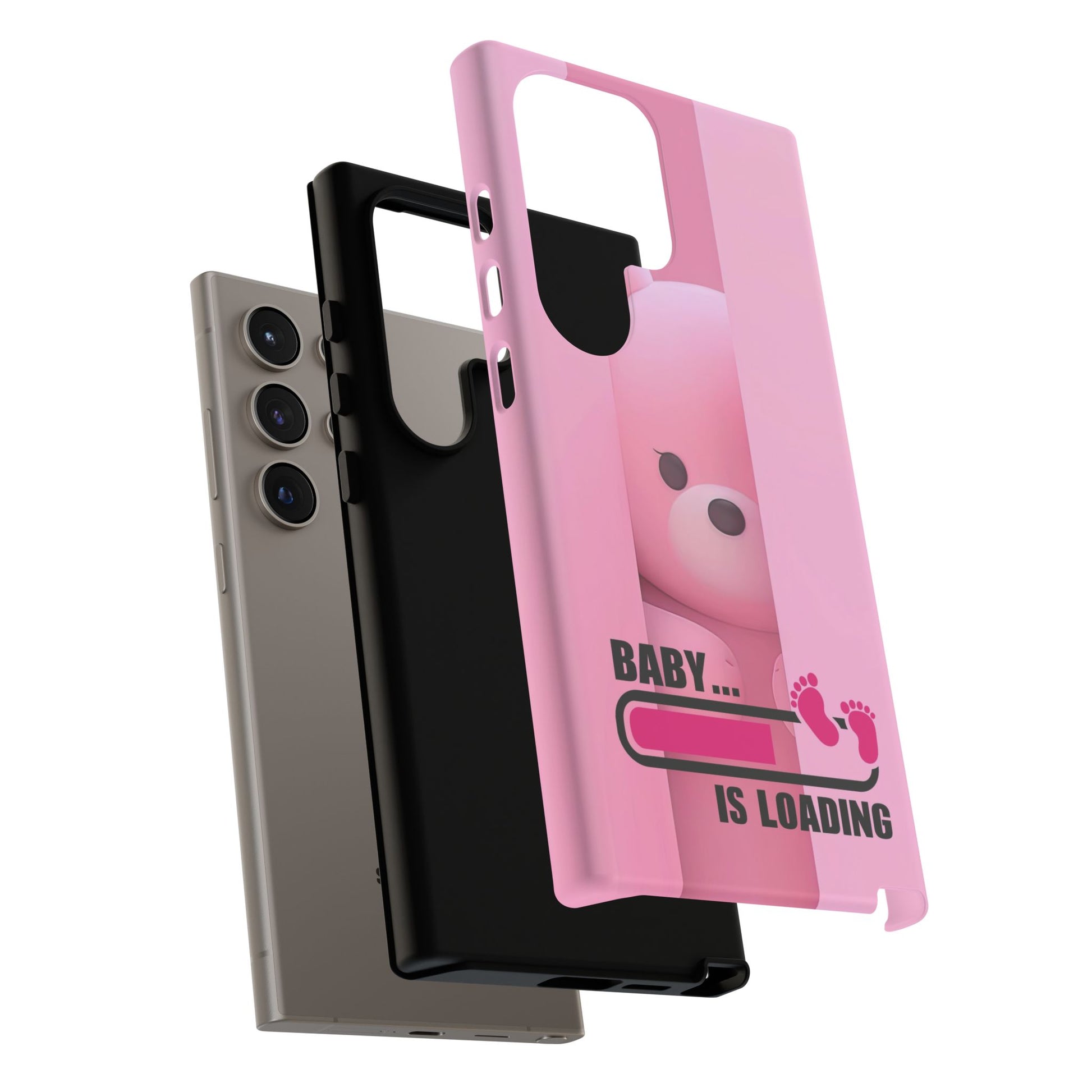 Cute Baby Loading Tough Case - Expecting Parents Accessory