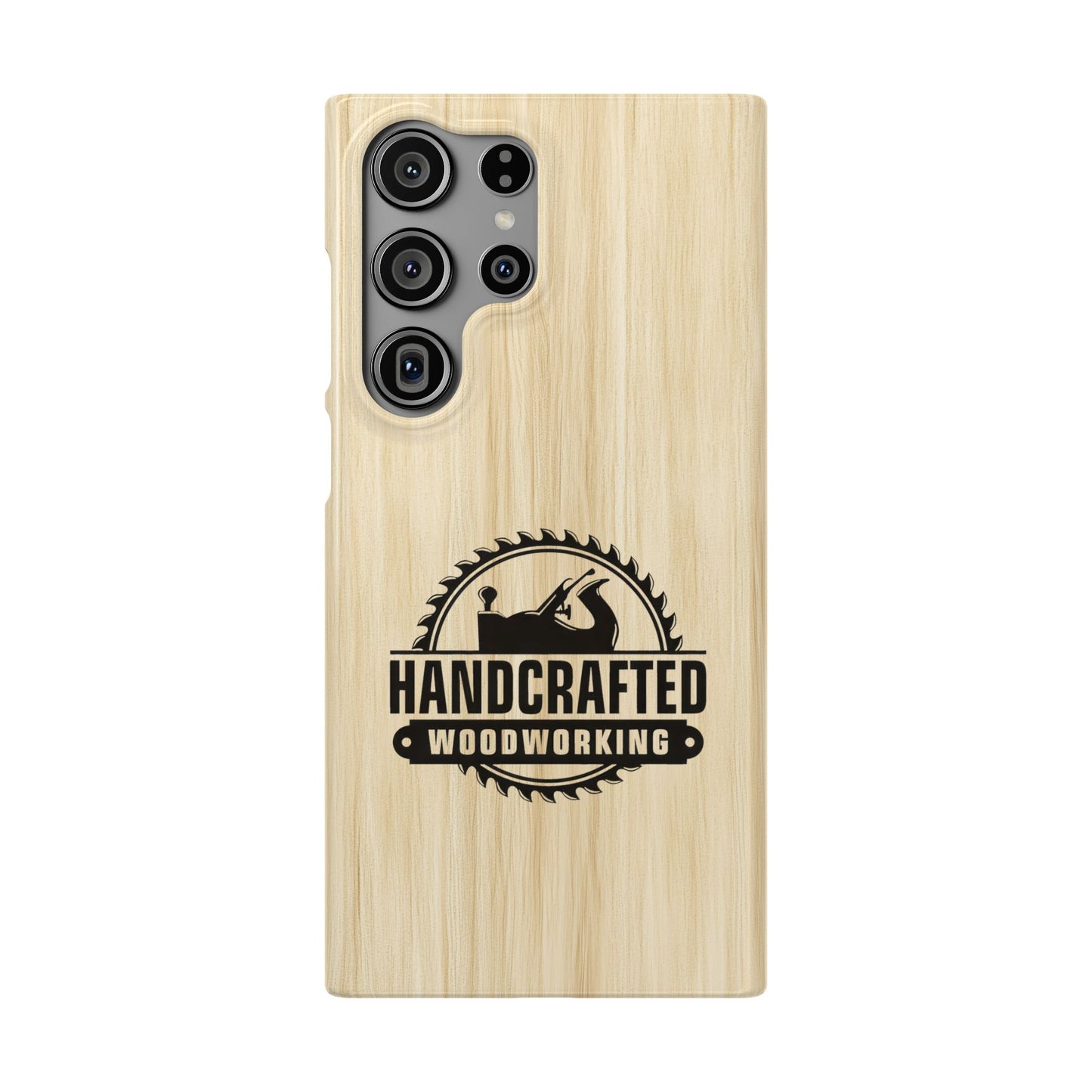 Woodworking Logo Slim Case