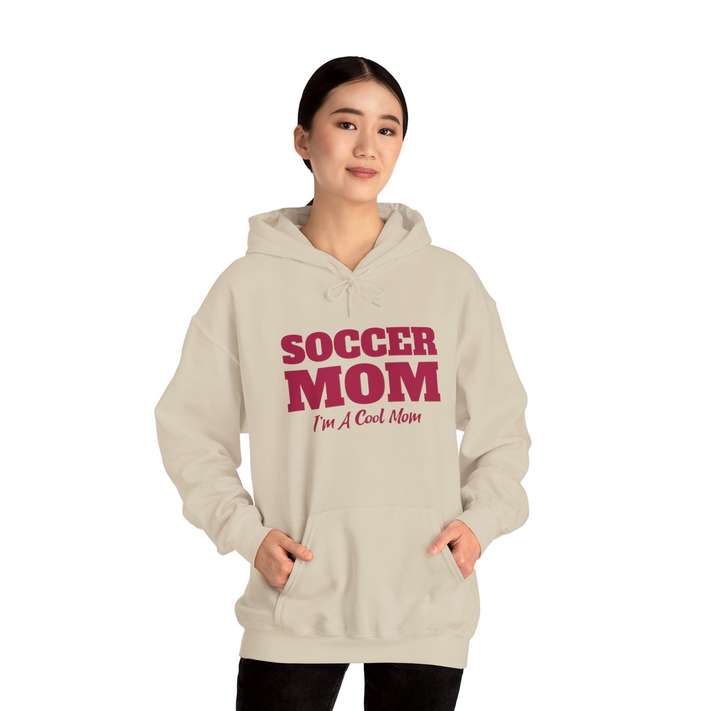 Soccer Mom I'm A Cool Mom Hooded Sweatshirt