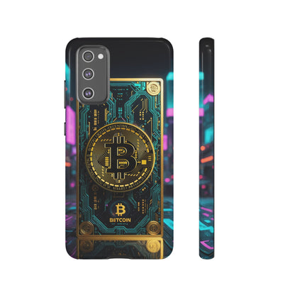 Bitcoin Samsung Phone Case - Tough Cases with Cryptocurrency Design