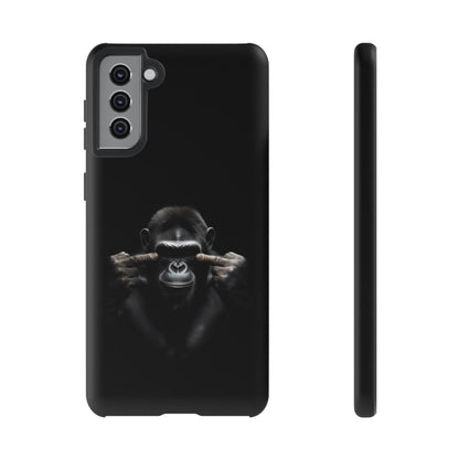 Edgy Gorilla Samsung  Phone Case - Funny Gift for Animal Lovers
