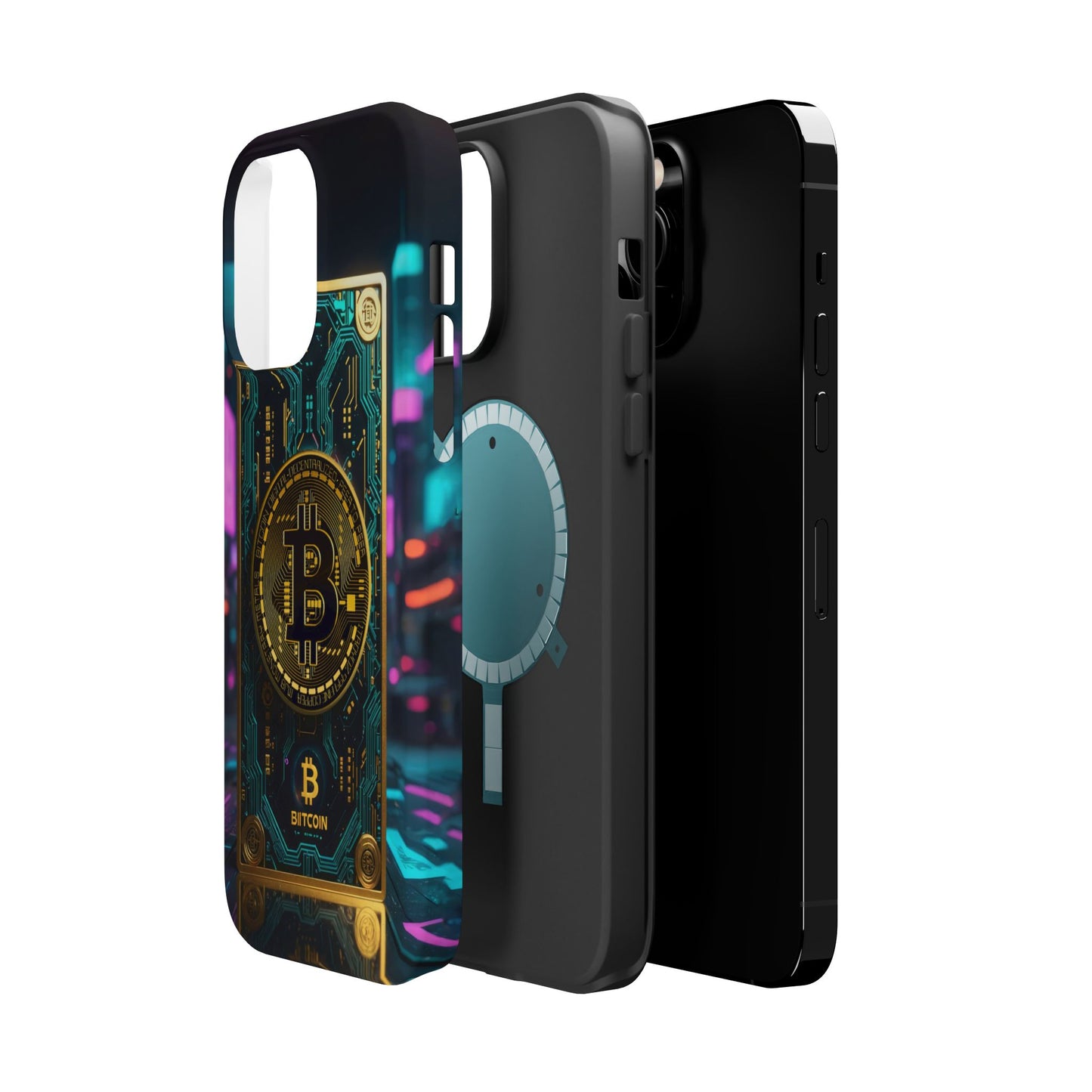 Bitcoin Magnetic Phone Case, Unique Phone Cover