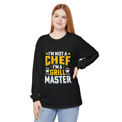 Grill Master Long Sleeve T-Shirt - Perfect Gift for BBQ Lovers