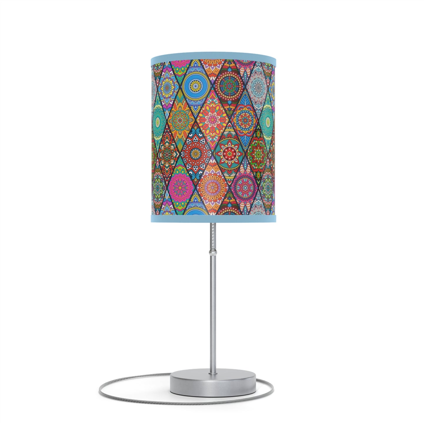 Mandala Argyle Lamp on a Stand, US|CA plug